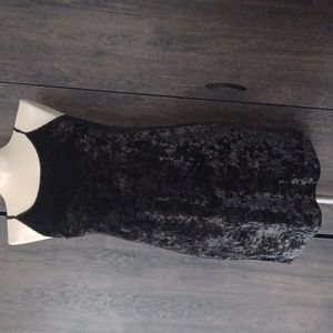 Victoria's Secret Velvet LBD Slip Dress